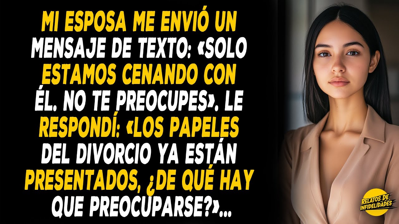 Mi Esposa Lo Llamó “Solo Una Cena Con Su Jefe.” Yo Lo Llamé “Simplemente Divorcio.” Su Reacción Fue…