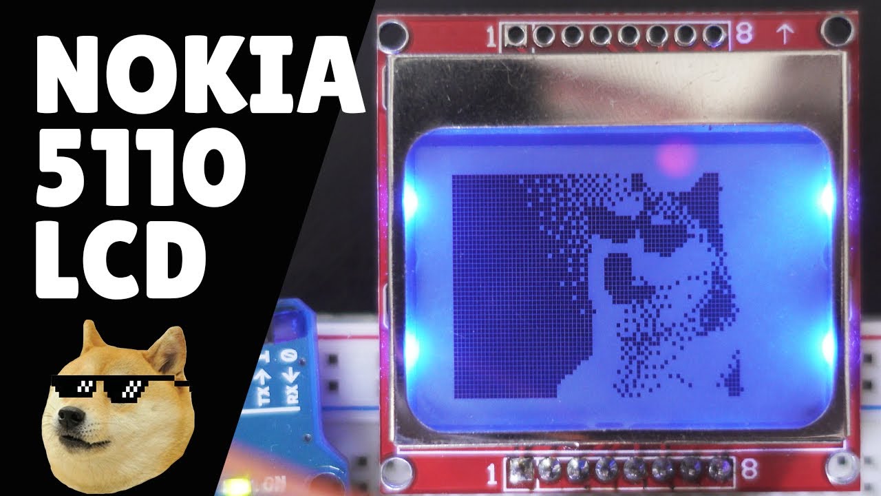 Arduino ile 5110 LCD Ekranda Resim ve Yazı Yazdırmak