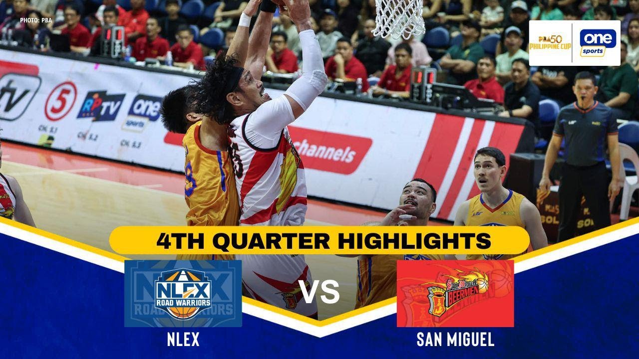 NLEX vs. SAN MIGUEL | 4TH QUARTER HIGHLIGHTS | PBA SEASON 50 PHILIPPINE CUP | DEC. 25, 2025
