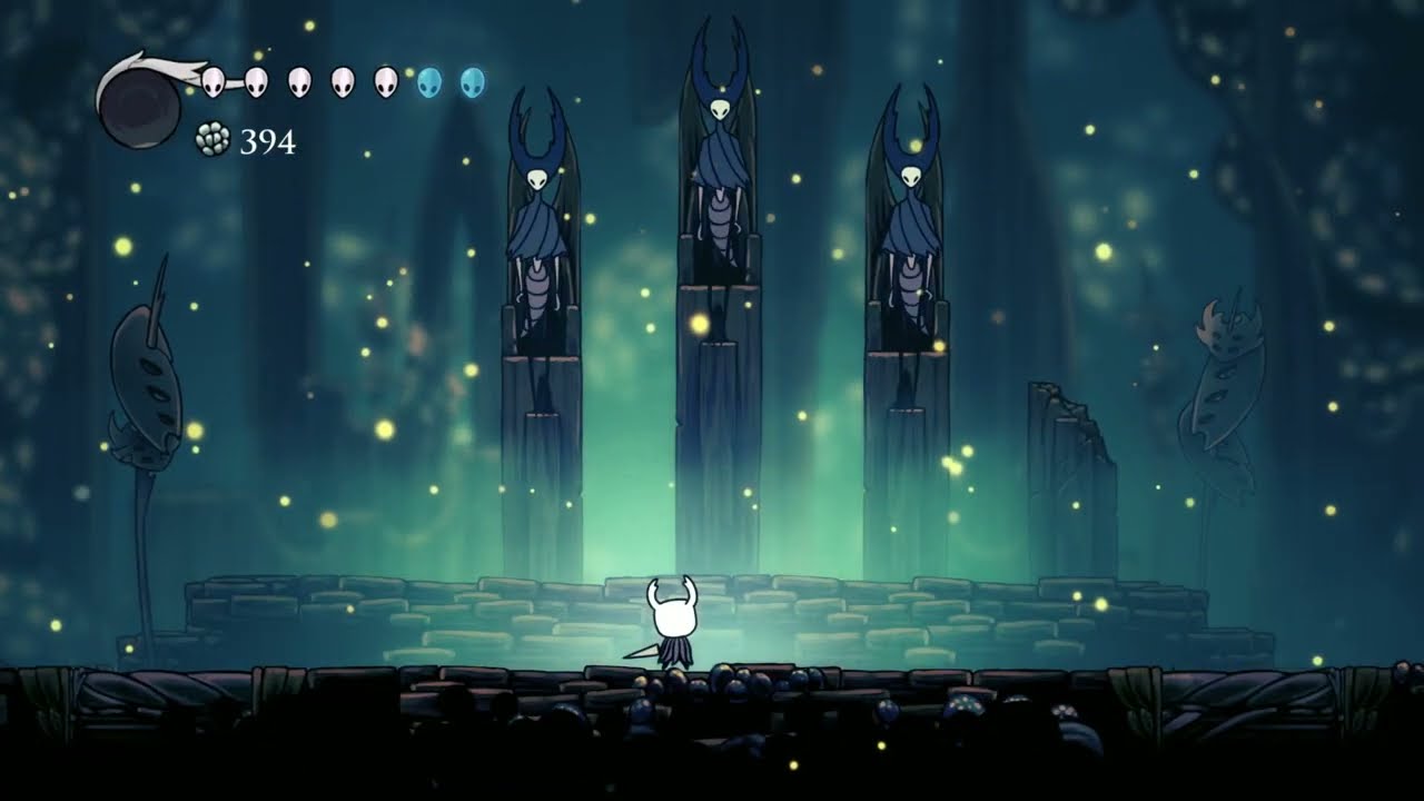 Hollow knight | Mantis lords boss fight (no commentary)