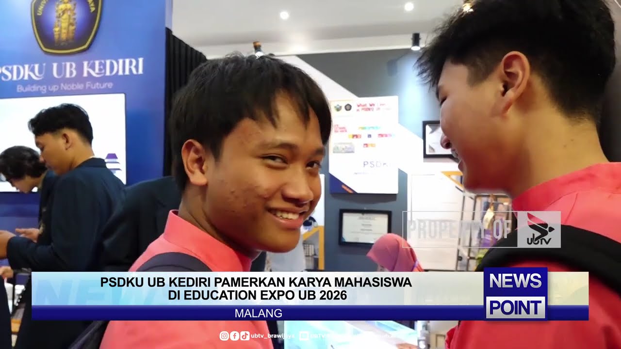 PSDKU UB Kediri Pamerkan Karya Mahasiswa di Education Expo UB 2026 - BREAKING NEWS