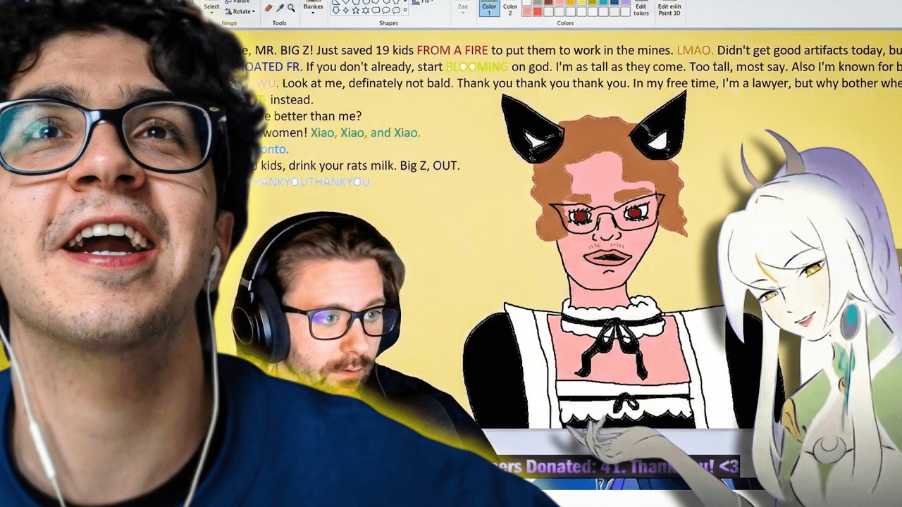 [zy0x] bro reacts to zibai's character teaser (he gets masterfully ragebaited by nic olsen aswell)