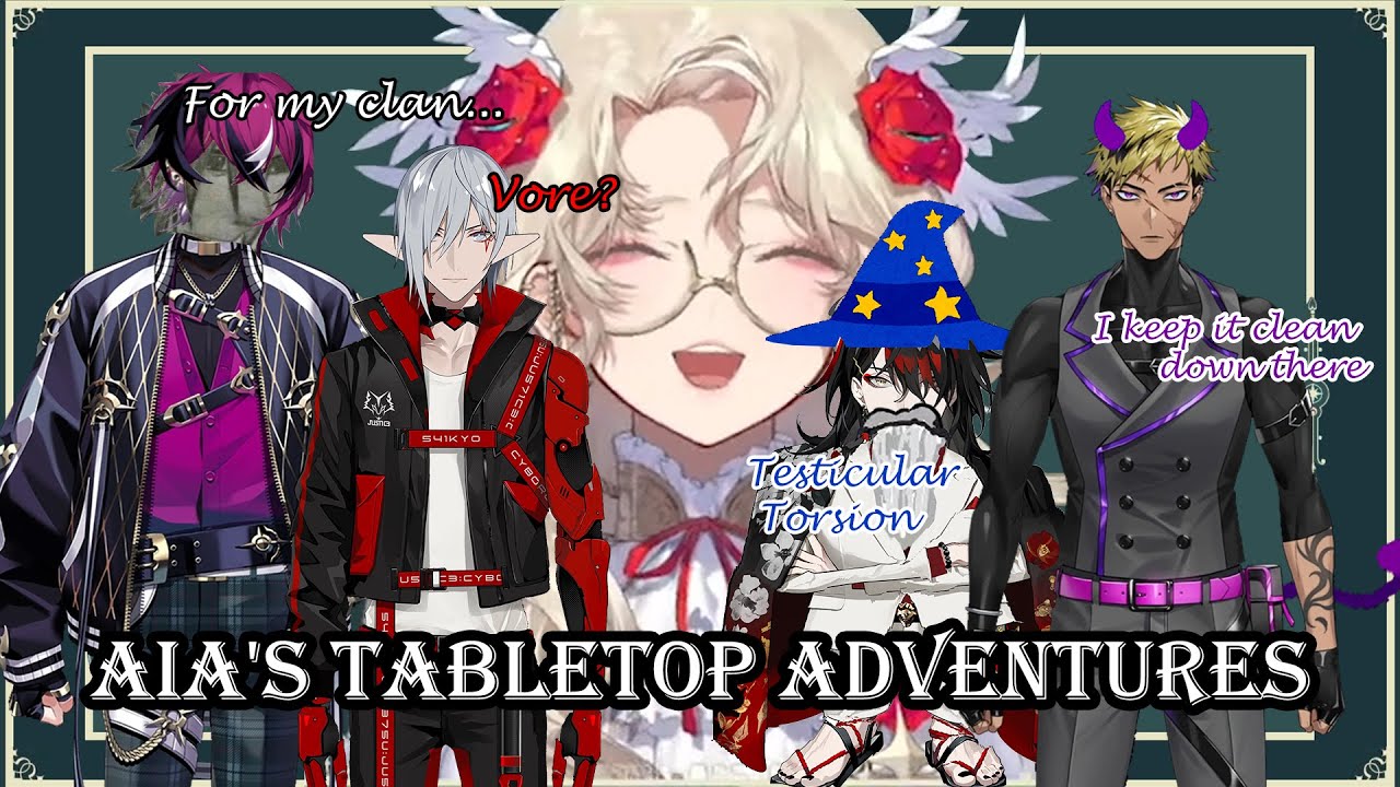 【Aia's DnD】Vox casts testicular torsion on Doppio, and dives into Vanta's butt