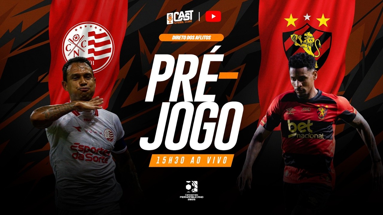 N&Aacute;UTICO X SPORT | FINAL DO CAMPEONATO PERNAMBUCANO 2026 | PR&Eacute;-JOGO AO VIVO | CAST FC