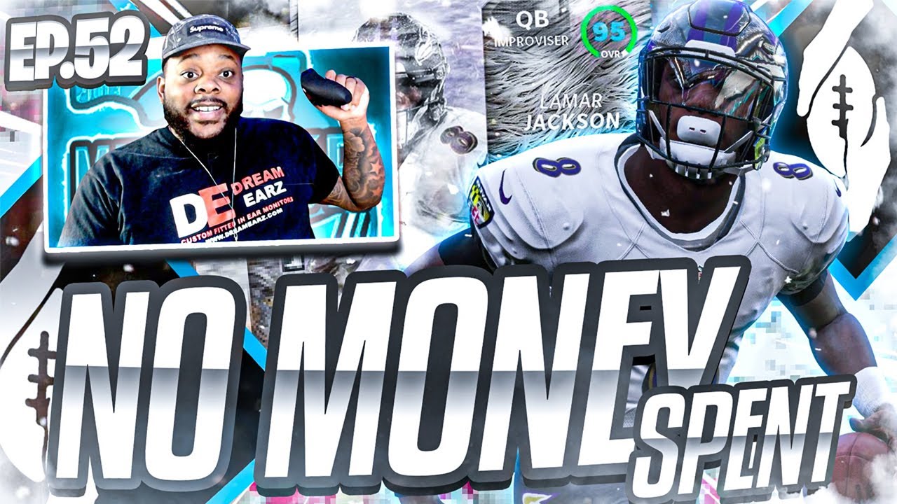 SNOW BEAST LAMAR JACKSON CAN'T BE STOPPED!  MADDEN 21 GAMEPLAY!