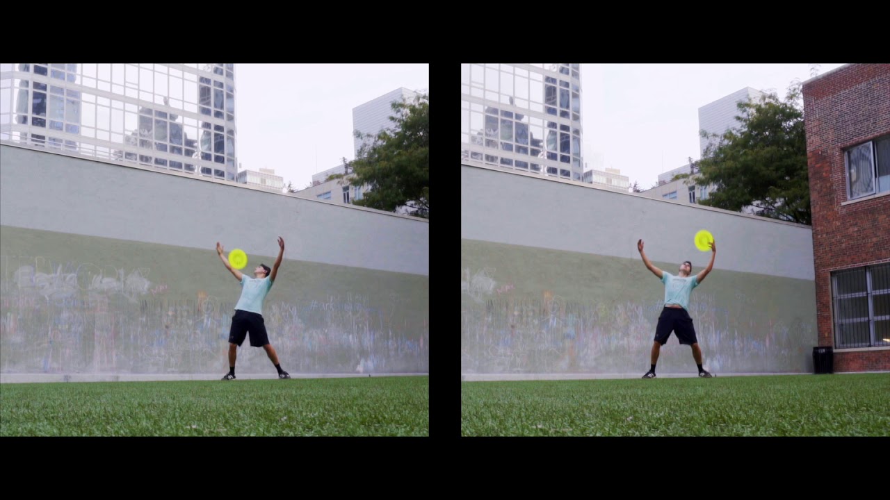 Freestyle Frisbee: BSAA-ADHA Practice (Split Screen Proof of Concept)