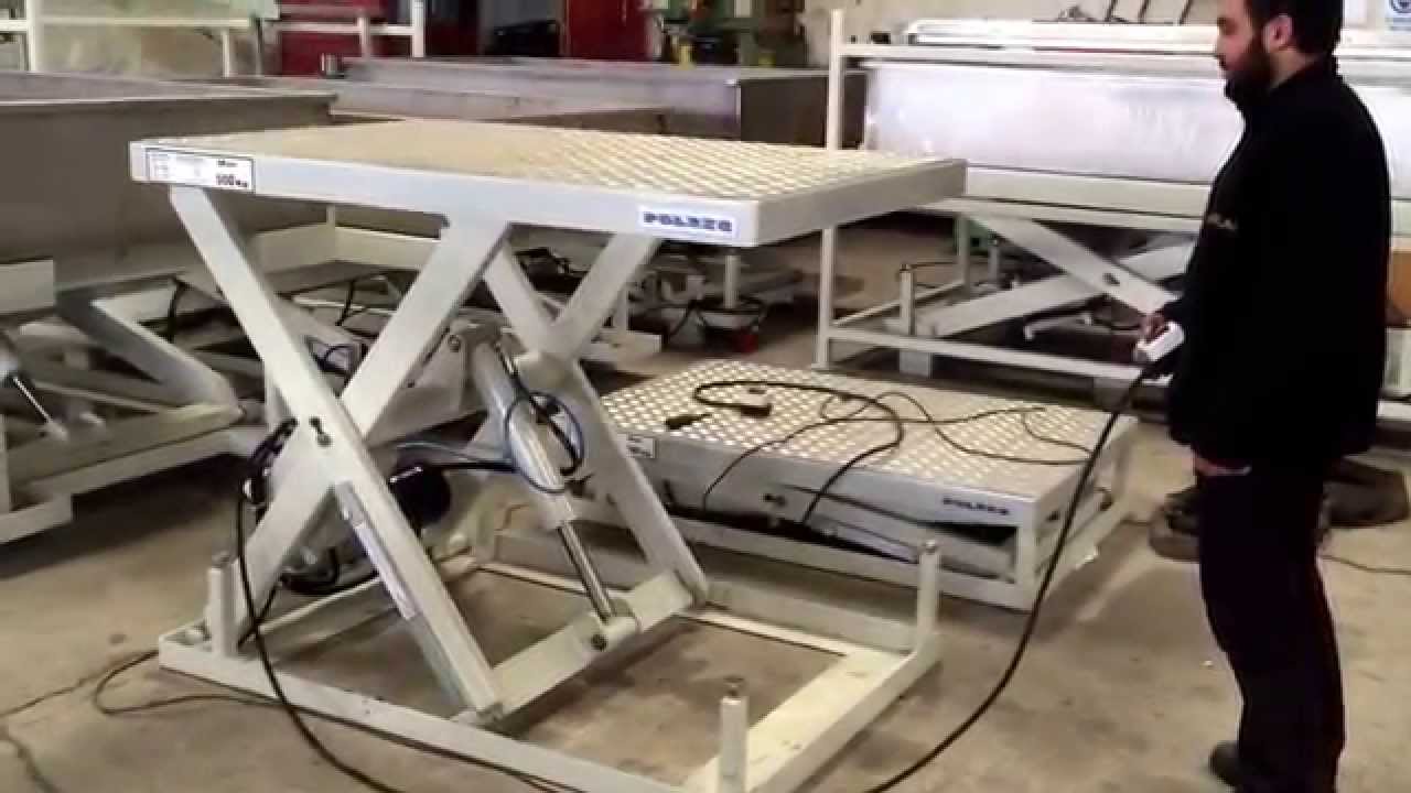 Makaslı Yük Kaldırma Platformu-  lifting platform POLEKS