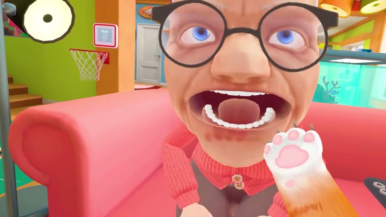 سويت اكل للعجوز وسممتها !😱 حطيت شي غريب في الأكل 💩! I Am Cat VR