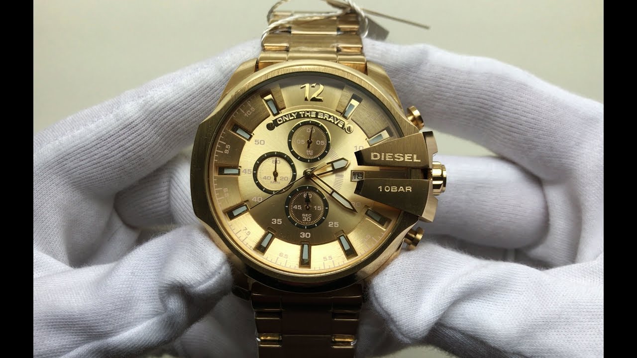 Diesel Gold Mega Chief (DZ4360) Unboxing