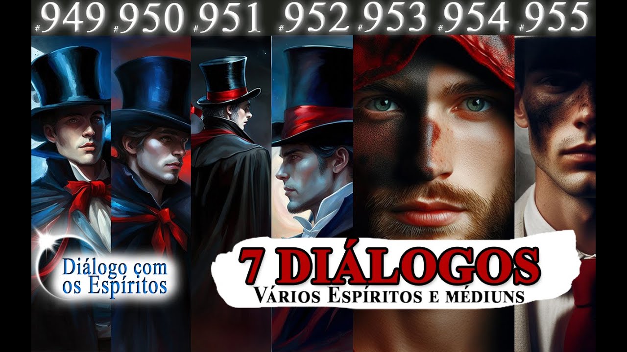 [9 horas de Diálogos novos!] DcE do 949 ao 955 - Vários Espíritos com BONUS DcE 931 e 933!