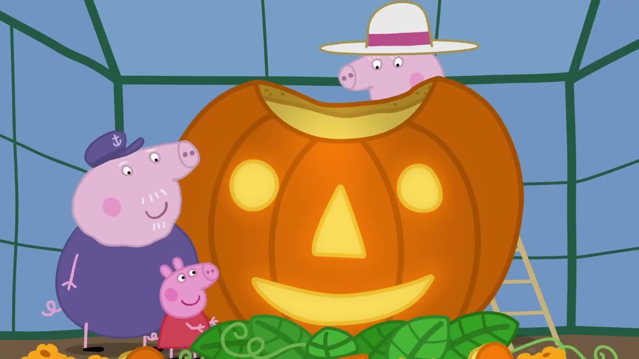 The Pumpkin Halloween Party 🎃 | Peppa Pig Official Full Episodes