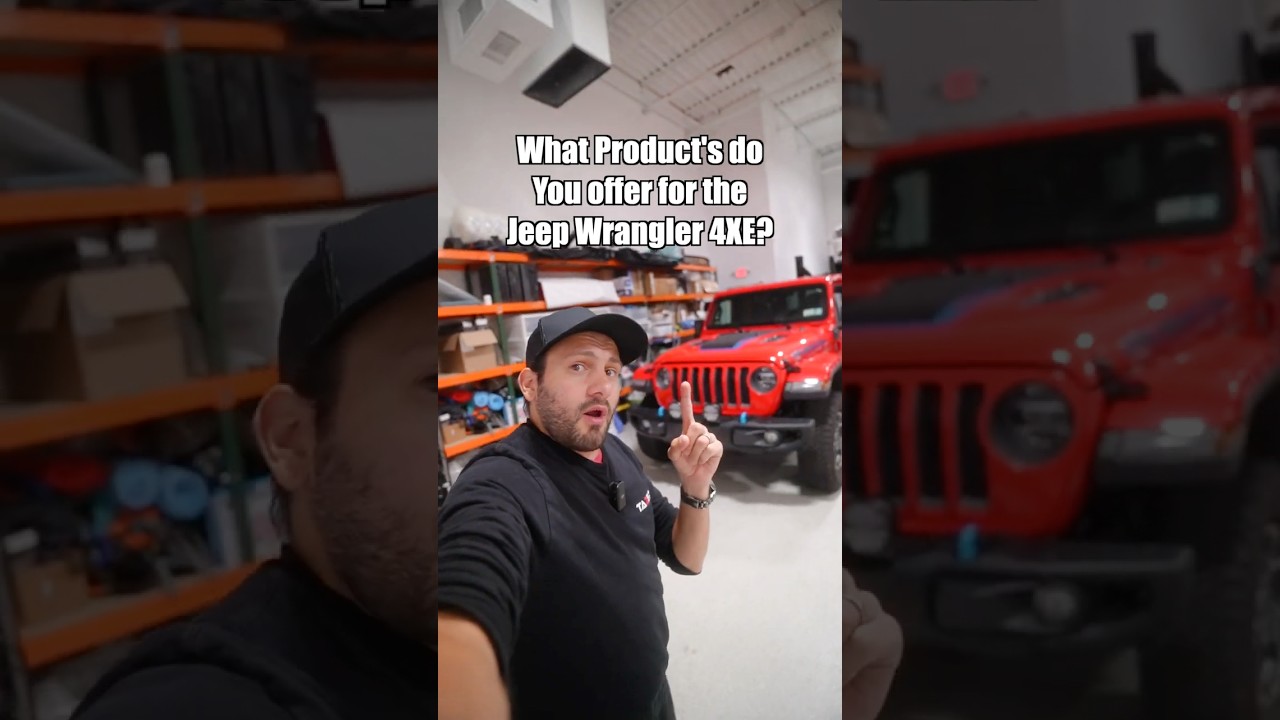 Модернизации Jeep Wrangler 4xe, которые вам ОБЯЗАТЕЛЬНО стоит увидеть