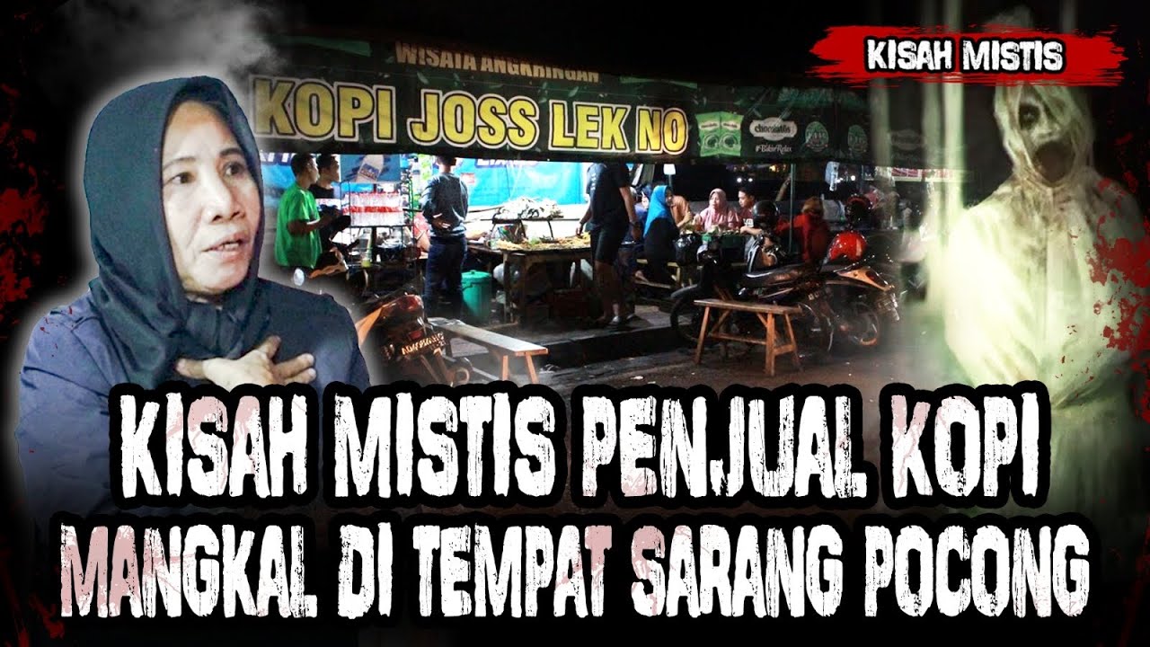 BUKA WARKOP DI JALAN SEPI,SAMPE SETIAP MALEM DI SAMPERIN HANTU YANG BENTUKNYA SEREM BANGET!!