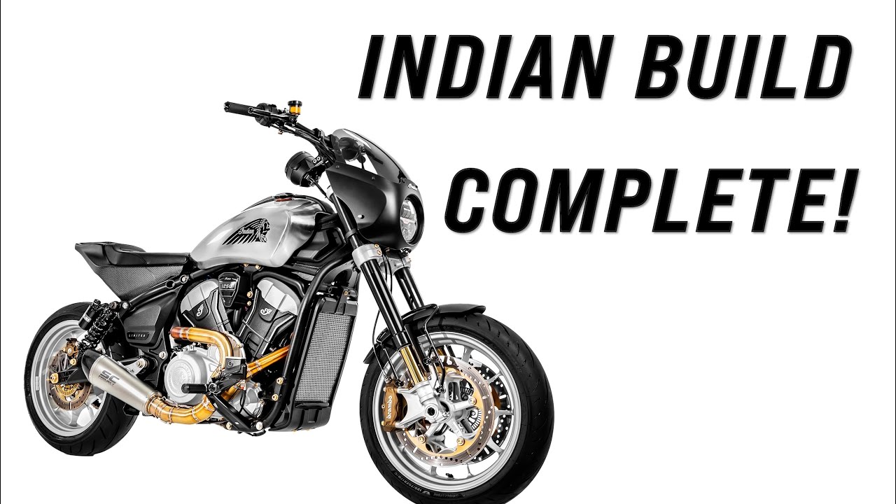 I finished the Indian Motorcycle Build! Part 4