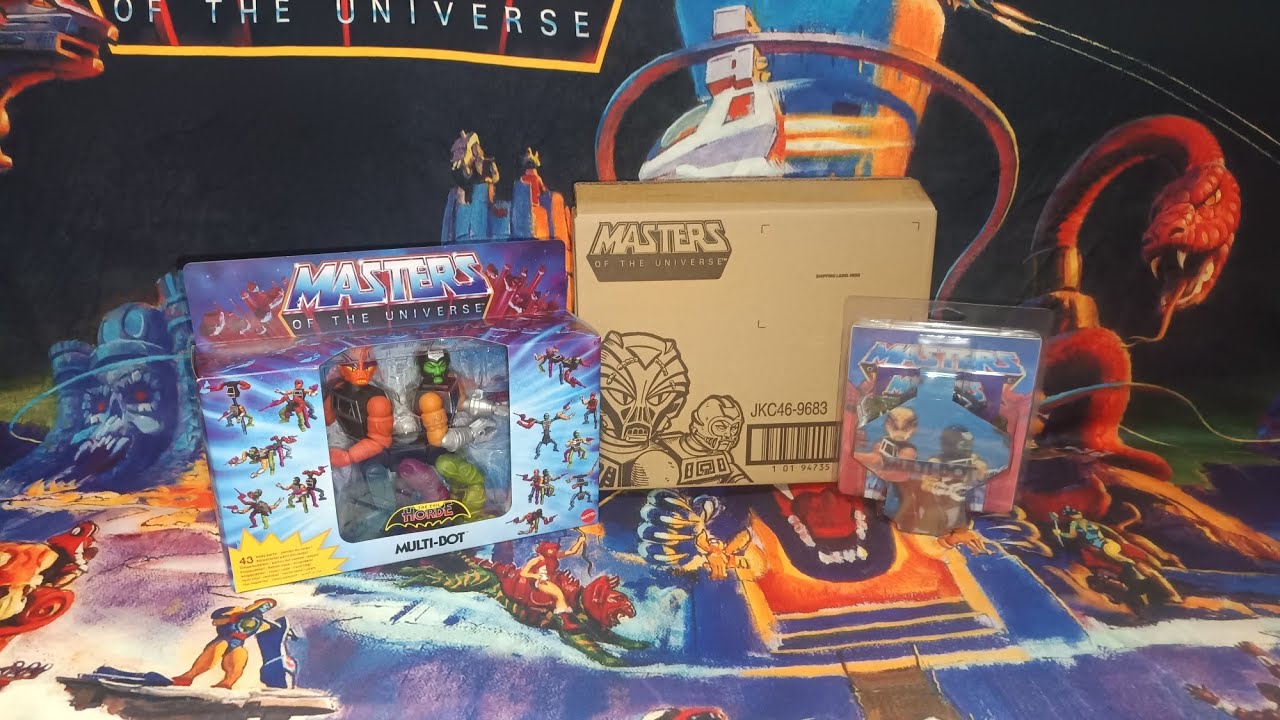 MASTERS OF THE UNIVERSE ORIGINS : MULTI-BOT (1985 - 2025) BY MATTEL