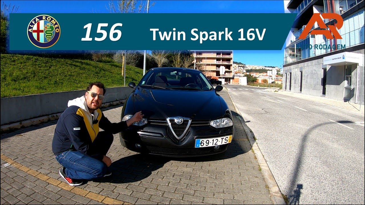 ALFA ROMEO 156 TWIN SPARK - ESTILO INCONFUNDÍVEL E INTEMPORAL COMO OS ALFAS SEMPRE NOS HABITUARAM