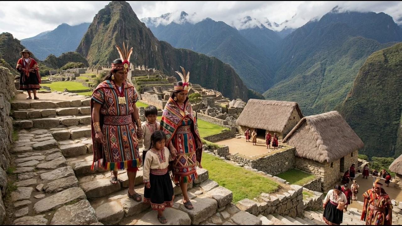 What Machu Picchu Really Looked Like in the 1470s (AI Reconstruction)