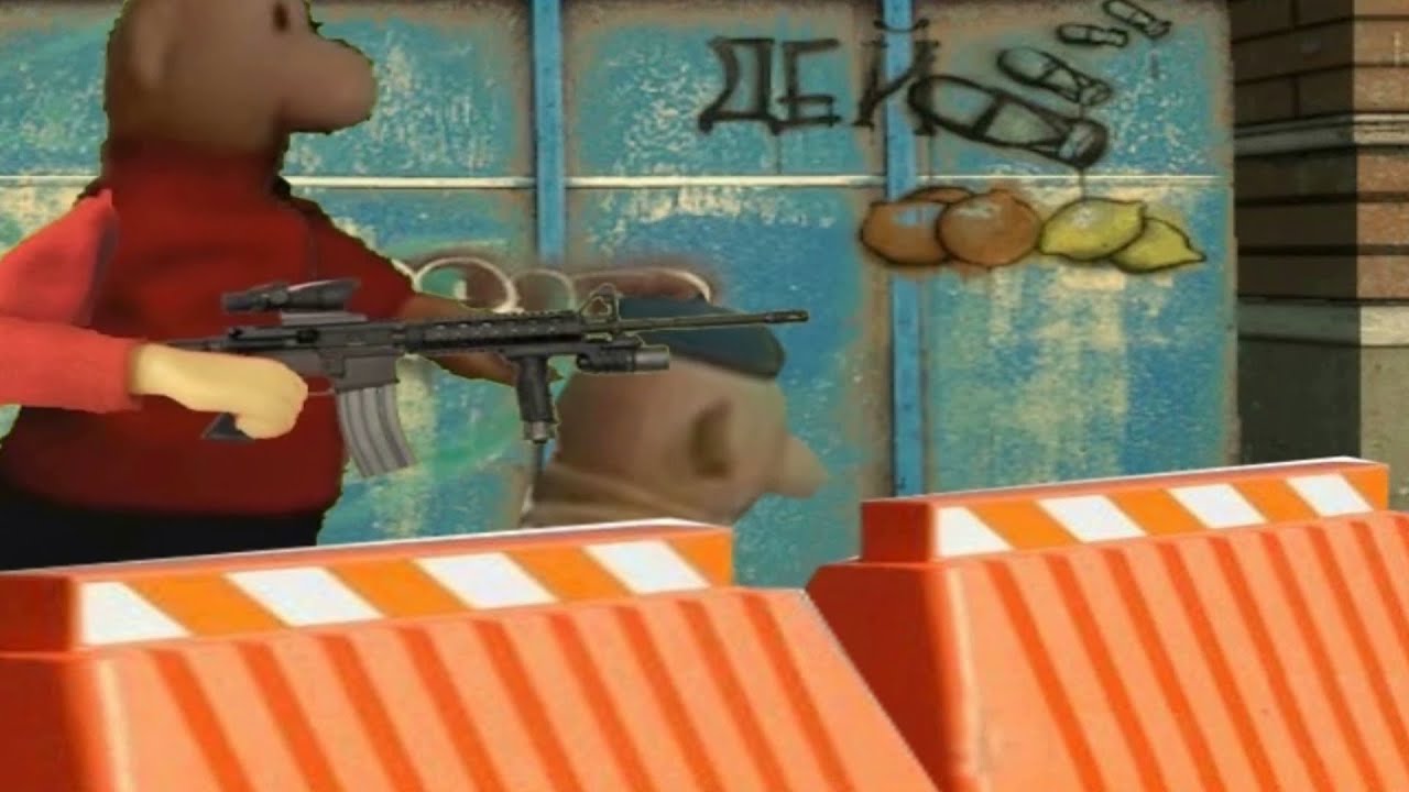 Sąsiedzi vs kombinat cz. 4 ( Nieznane przygody sąsiadów )
