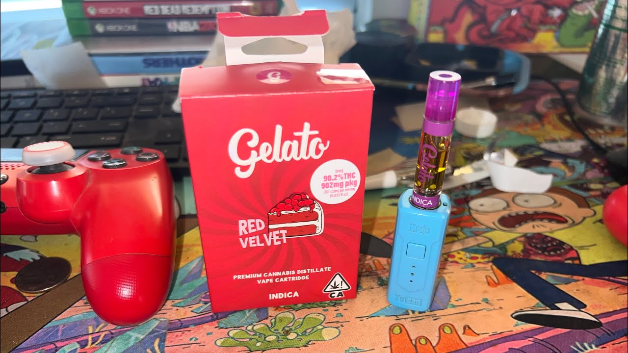 Gelato: Red Velvet cart REVIEW