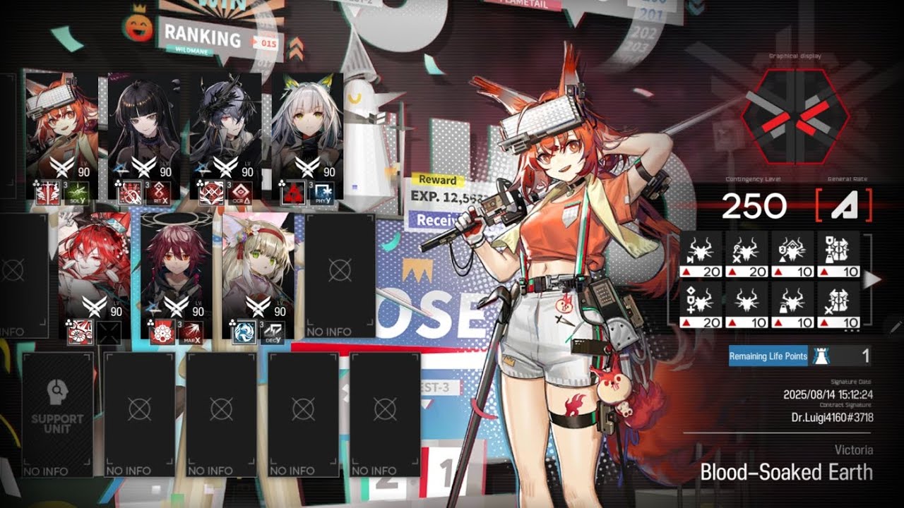 [Arknights] CC Extinguished Sins - Bloodsoaked Scorched Earth: Fight souls in the abyss