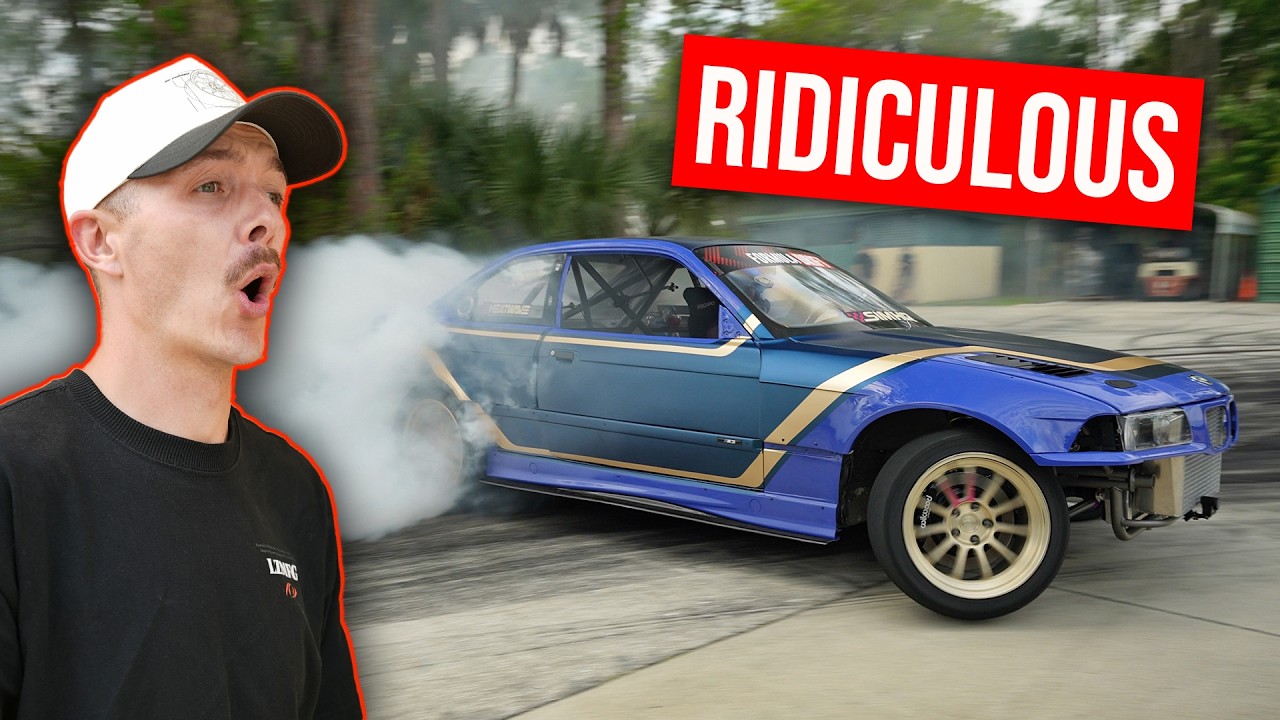 First Test of My 1200HP Formula Drift Car&hellip;