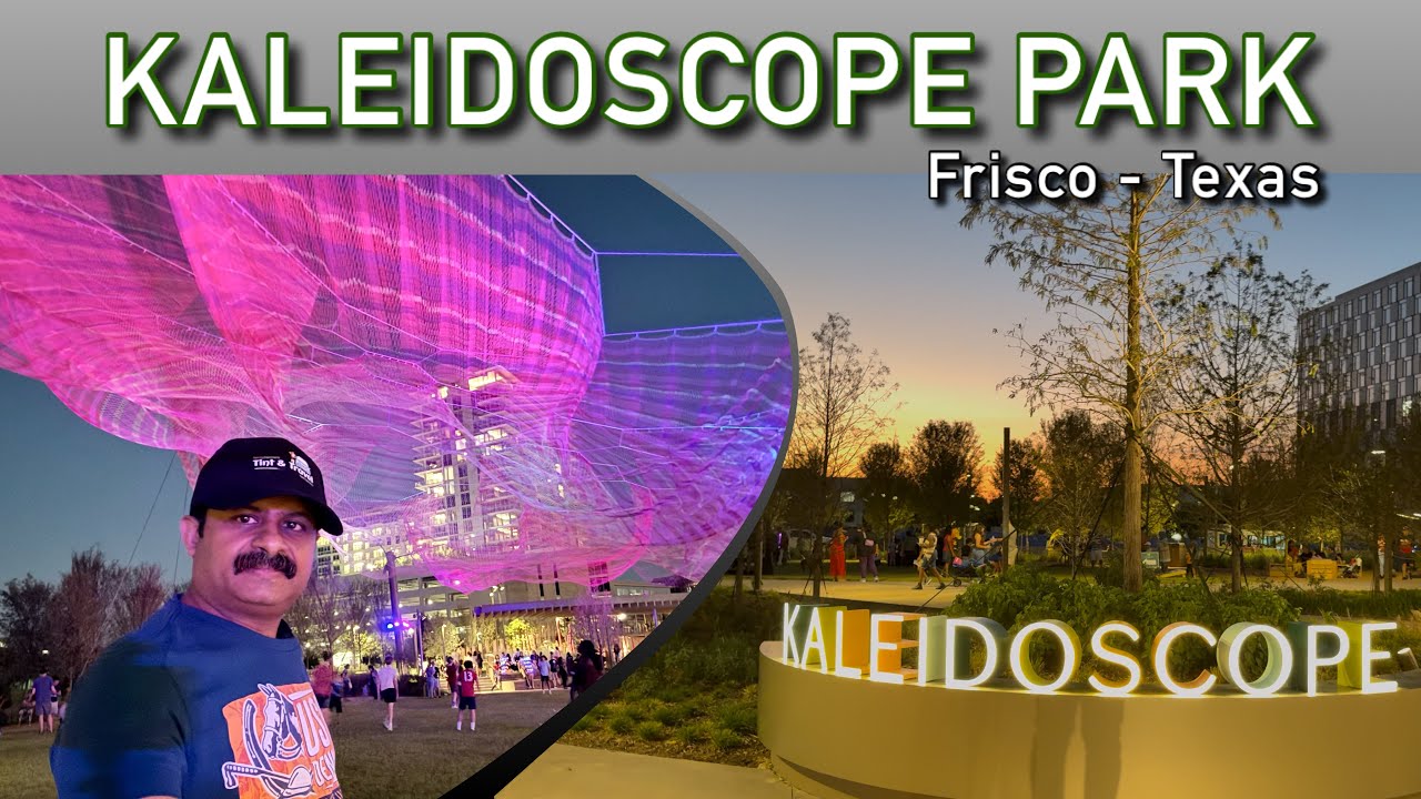 Kaleidoscope Park Frisco - Texas |  Opening Events Oct 5-6 | Food Trucks, Kids Play Area, Music etc