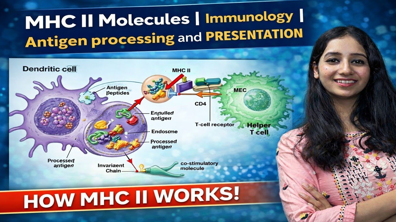 MHC 2 I Major Histocompatibility Complex I Antigen Processing and Presentation I Immunology
