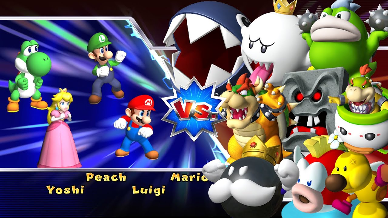 Mario Party 9 - All Boss Fights