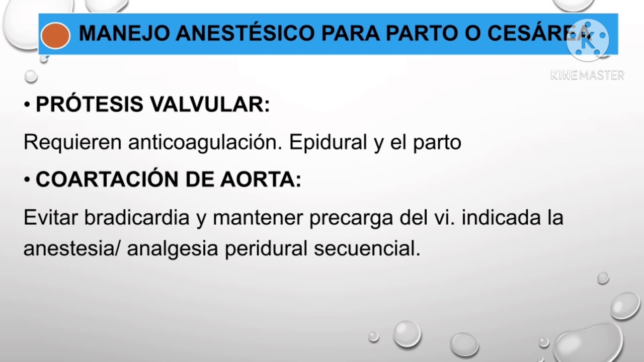 Anestesia en gestante cardiopata