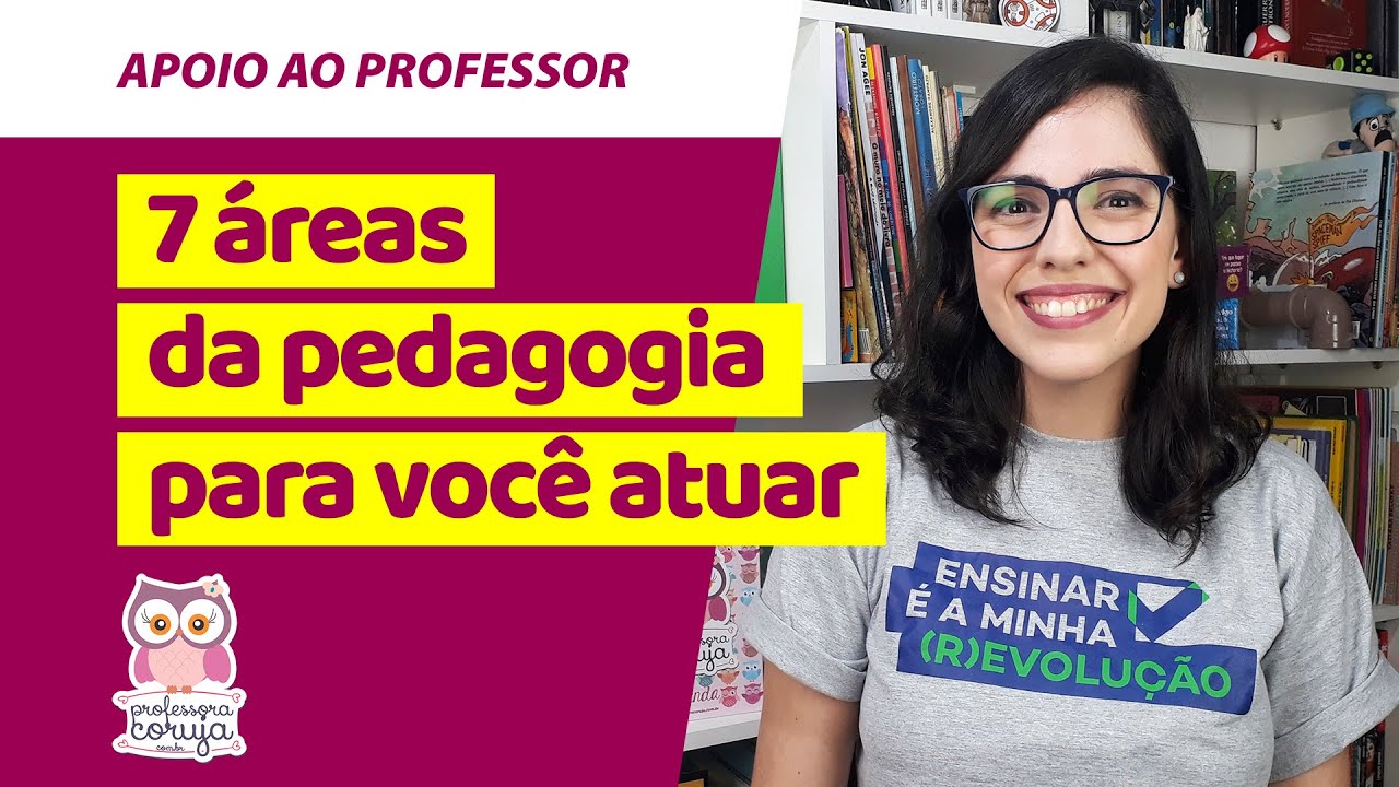 7 Áreas da pedagogia que você pode trabalhar, além da sala de aula.