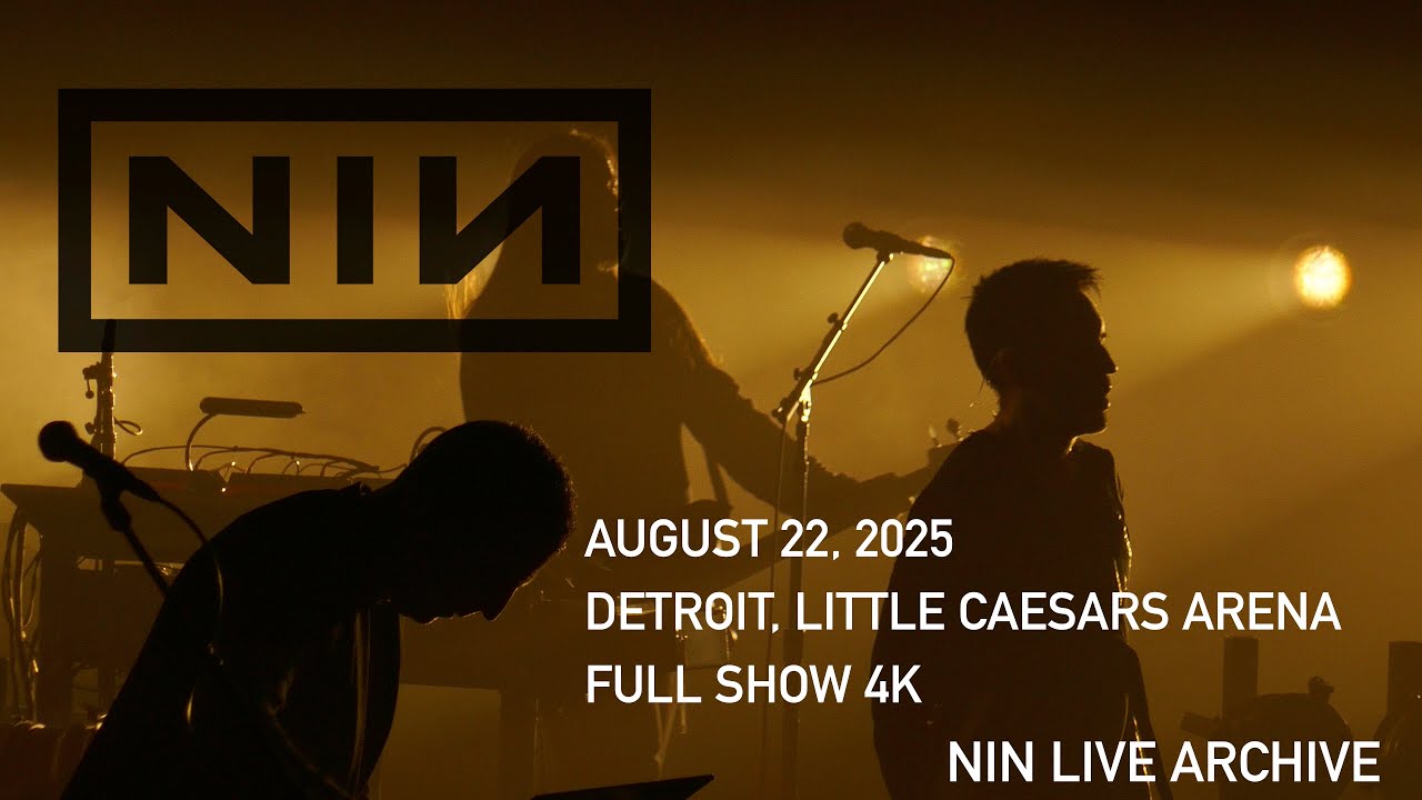 Nine Inch Nails 2025-08-22 Detroit, Little Caesars Arena - Full Show 4K - RyanJ - NIN Live Archive