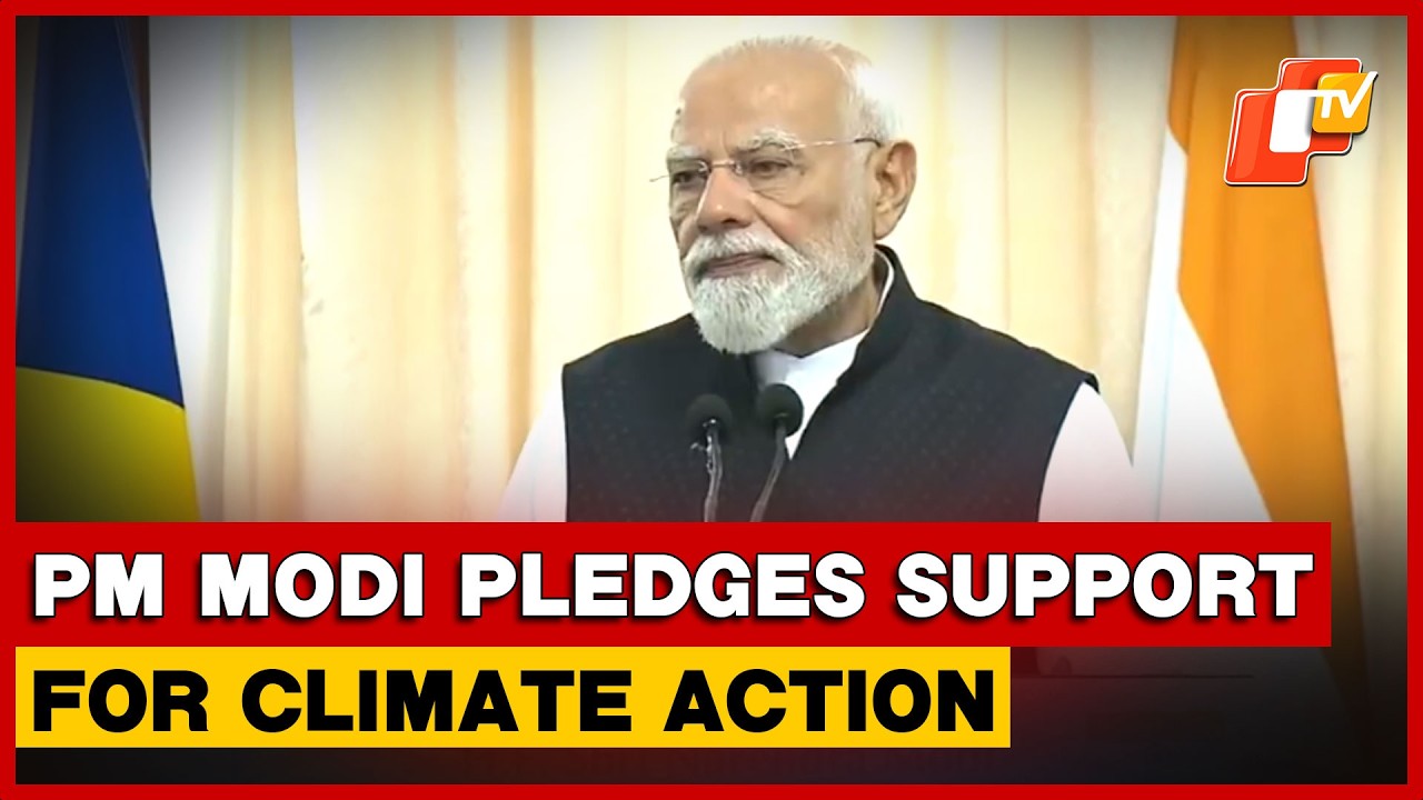 PM Modi Dedicates Seychelles Honour To Climate Action And Future Generations