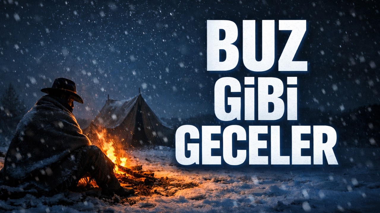 Vahşi Batı’nın Dondurucu Gecelerinde Nasıl Uyurlardı? | Kar Fırtınası Sesleri & Uyku Hikayesi