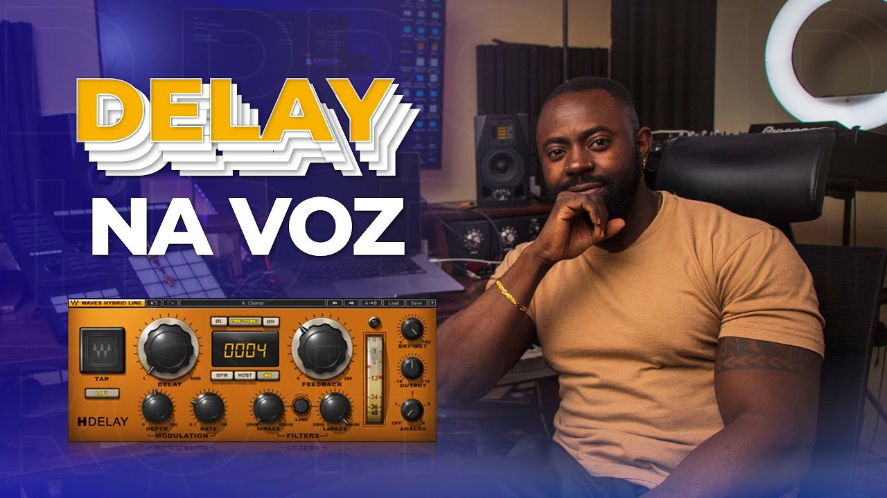 Como Aplicar DELAY na Voz - @ellputo