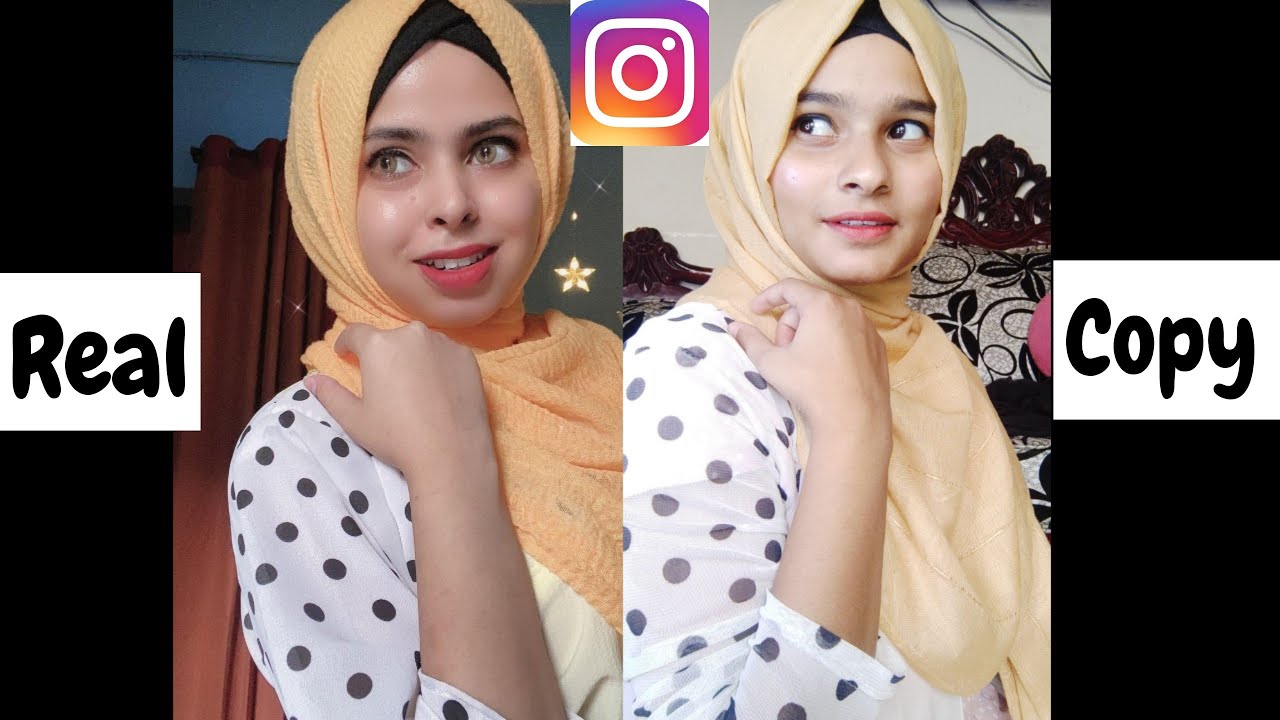 I recreated instagram pictures of Safrin Prity || Sadiya Mimi