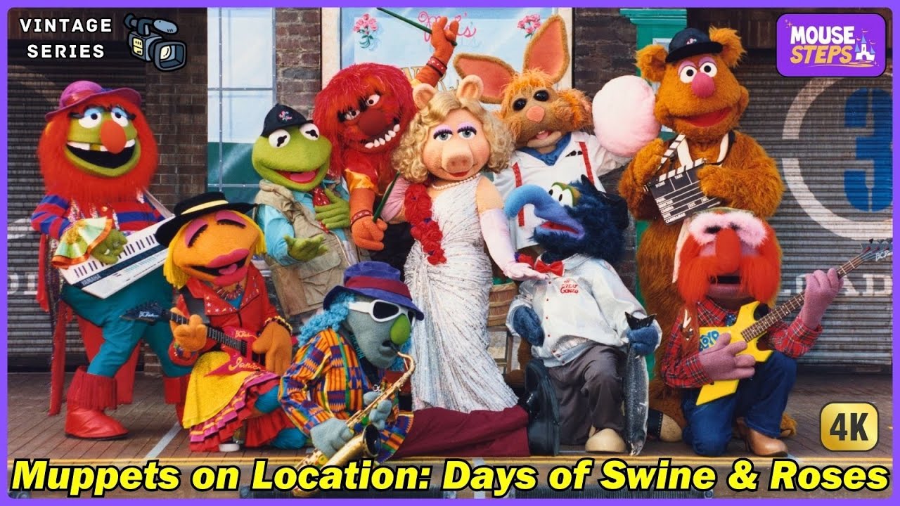 Muppets on Location: Days of Swine and Roses - Disney MGM Studios 1992 - Vintage Walt Disney World
