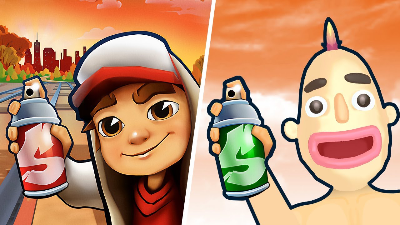 Sandwich Runner VS Subway Surfers - Sandwich Run New Update, Jake Gameplay, Subway Surf Game