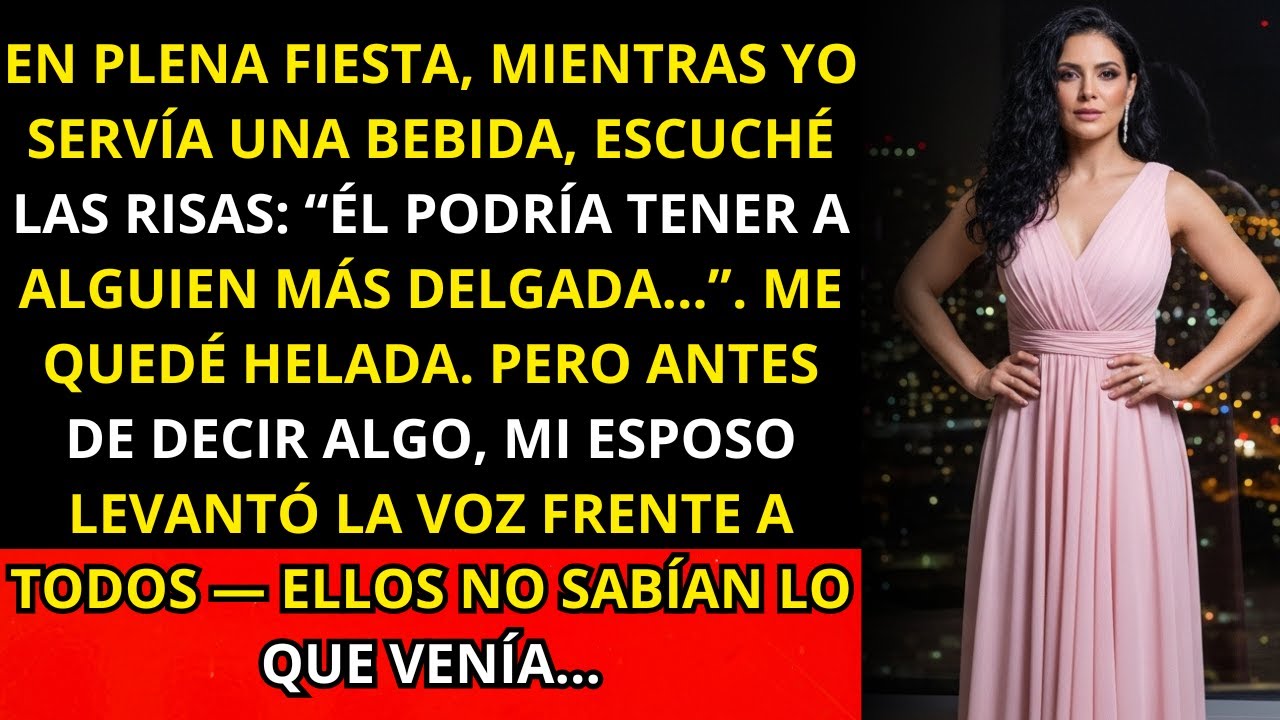 En la fiesta de la empresa, sus compañeros se rieron: “él podría estar con alguien más delgada”...