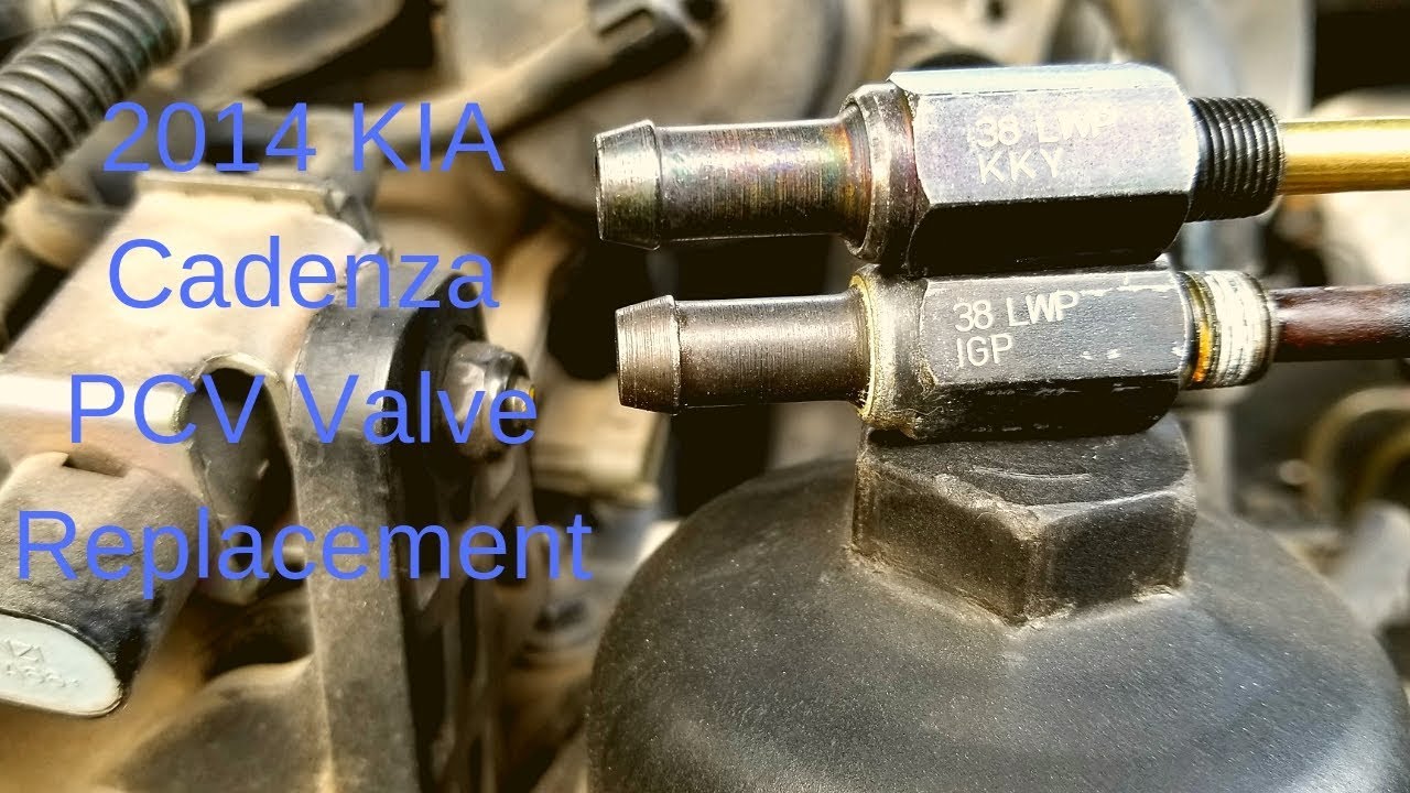 2014 Kia Cadenza PCV Valve Replacement