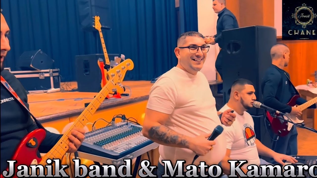 Janik Band ❌& Mato Kamaro❌ oslava Olomouc ✔️ 4K
