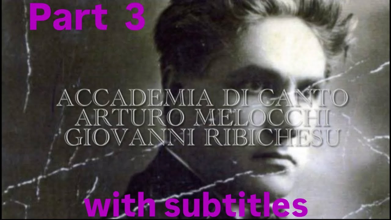 G. LIMARILLI AT A LESSON WITH MELOCCHI - PART 3 (with subtitles)