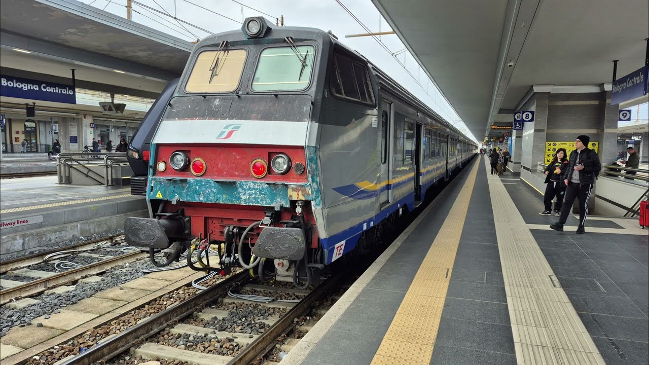 Treni Regionali, InterCity e Alta Velocità a Bologna C.Le 7/03/2026 UHD