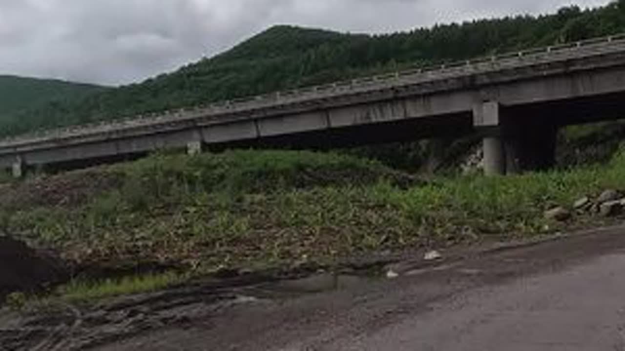 摩旅生涯 - 骑行鸡西-东宁（烂泥路）#gopro第一视角