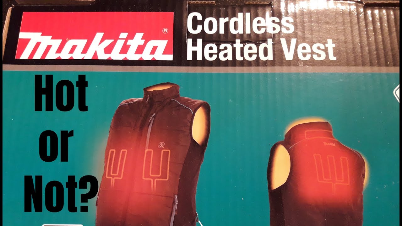 Обзор жилета-тепловеса Makita Thing 12 В и 18 В