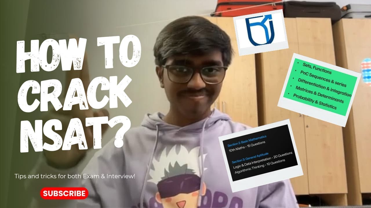 How to crack NSAT? 🤔 | All Tips and Tricks for Exam & Interview! ❤