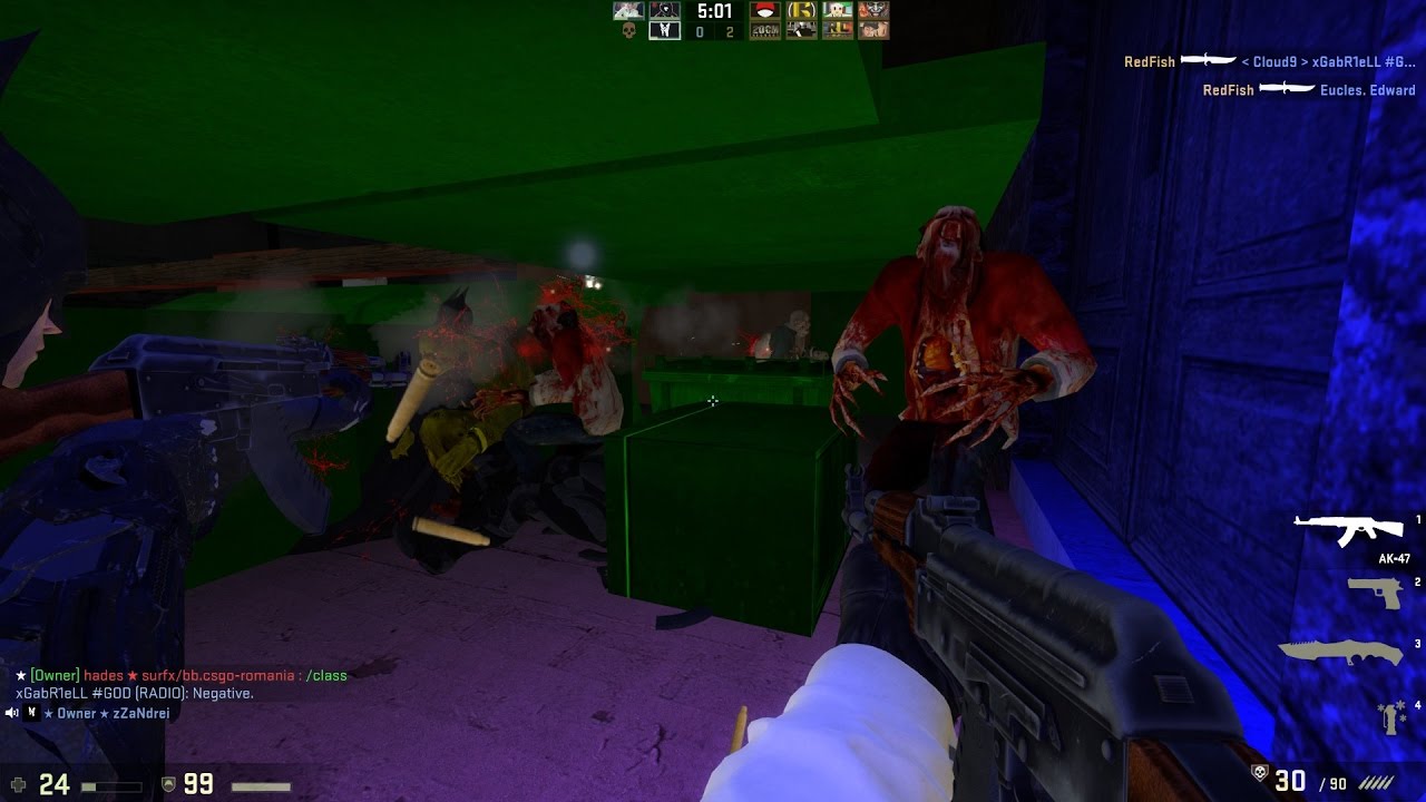 NE FACEM BAZA SI NE ATACA ZOMBII | Counter Strike Global Offensive