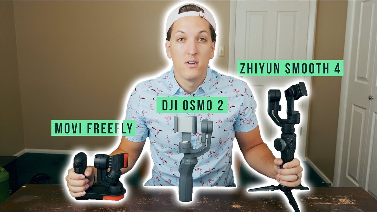 BEST SMARTPHONE GIMBAL | Osmo 2 vs Movi Freefly vs Smooth 4