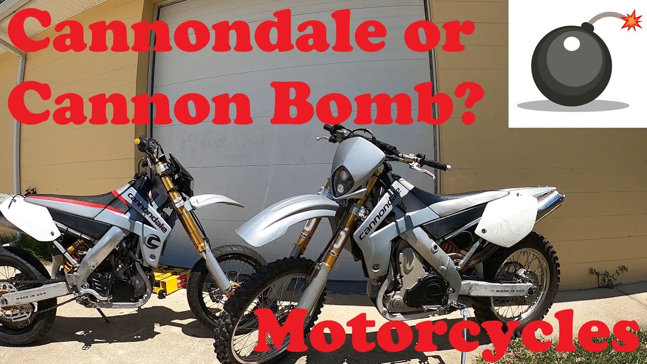 TWO CANNONDALE DIRT BIKES - WILL THEY BLOW UP