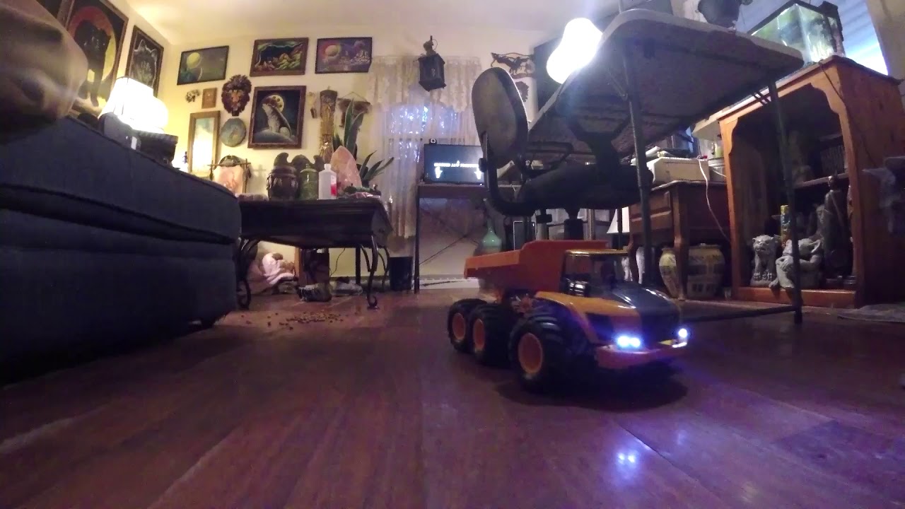 Tamiya G6-01 Volvo A60H with working dump bed!