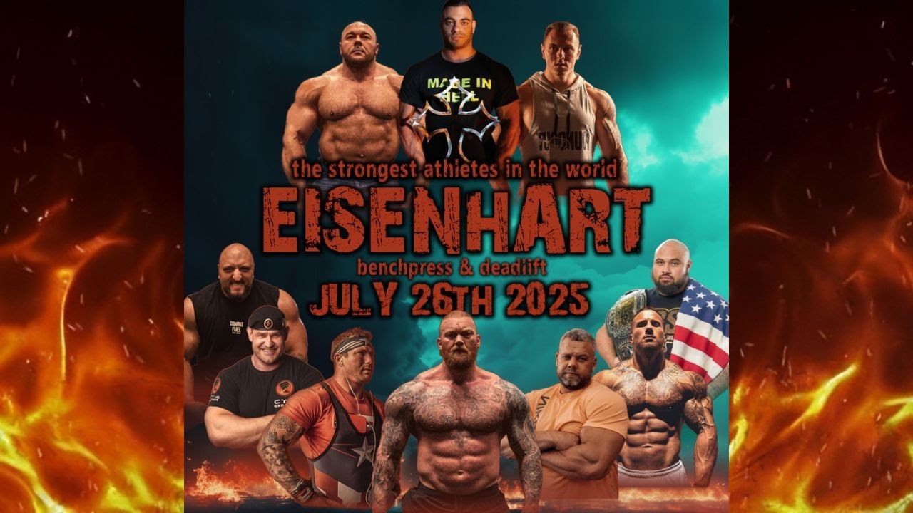 EISENHARD PUSH & PULL 2025 – Competition Area Tour | Where the World’s Strongest Will Compete